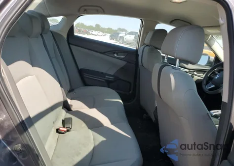 2020 Honda Civic Lx из США, поврежденный, VIN 19XFC2F66LE000671